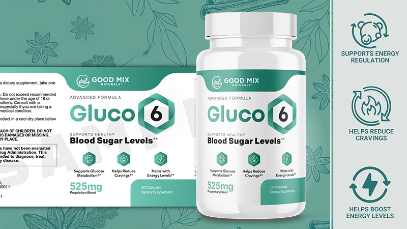 Gluco6 is a plant-based supplement for healthy blood sugar and metabolic support.