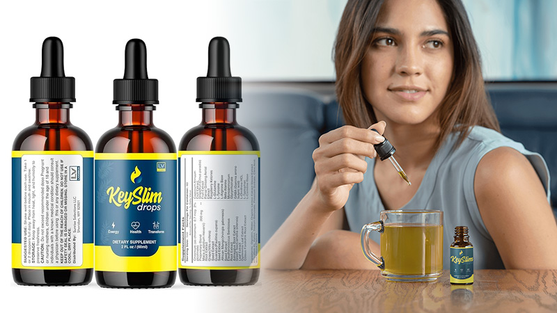 KeySlim Drops uses a proprietary herbal blend, so exact doses and stimulant content aren’t clearly disclosed.