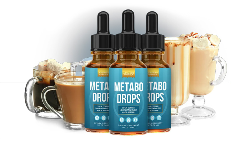 Metabo Drops metabolism support supplement.