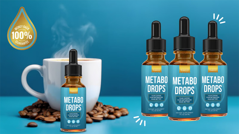 Metabo Drops fat-burning liquid supplement.